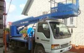 Услуги автовышки