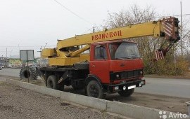 АвтоКран МАЗ ИВАНОВЕЦ