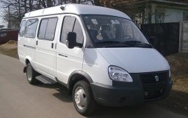 Пассажирские перевозки,на а/мГазель 13 пассажирских мест.