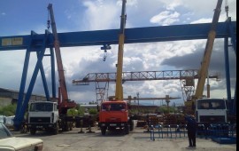 Аренда автокранов 25т, услуги