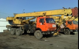 Аренда автокрана 16 тонн 22 метра