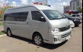 Услуги микроавтобуса Toyota Haice