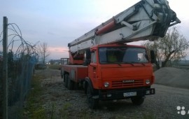 Продажа автовышки 5320 на базе КАМАЗ