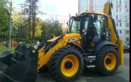 Аренда Экскаватора-погрузчика JCB 5CX в Тверской области