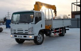 Манипулятор в Аренду + люлька 12 м. Автовышка.