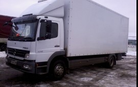 Грузоперевозки до10т фургон 50м3