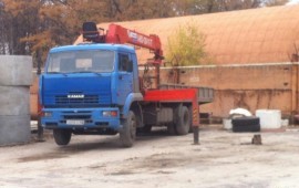 Аренда манипулятора 7т борт 15т