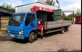 Услуги крана-манипулятора ISUZU NQR75