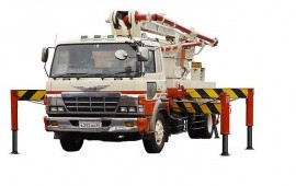 Аренда автобетононасоса HINO