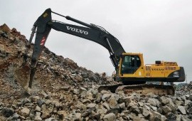 Аренда экскаватора Volvo TC 460