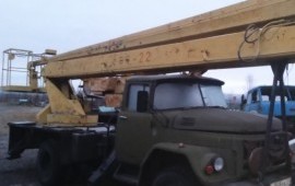 Автовышка вс-22 на базе ЗИЛ-130