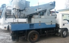 Автовышка Tadano AT110-TE на базе Isuzu Elf