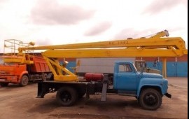 Автовышка на базе ГАЗ-53