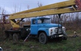 Автовышка на шасси ЗИЛ-130
