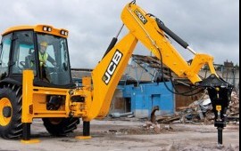 Аренда экскаваторов-погрузчиков JCB-3CX, KAT, Hyundai п/п