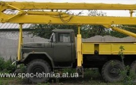 Аренда автовышки ЗИЛ-131 (вездеход). Т. 310-110.