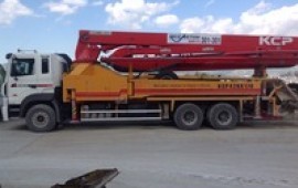 Аренда автобетононасоса DAEWOO KCP в Анапе