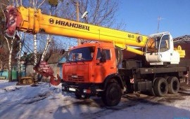 АРЕНДА АВТОКРАНА 25 ТОНН