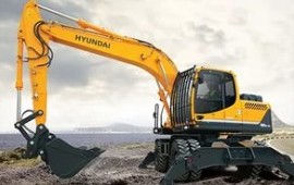 Аренда гусеничного, колесного экскаваторов Hyundai