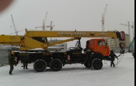 Аренда автокрана 25 т