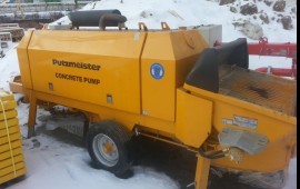 Cтационарный бетононаос Putzmeister BSA 1407 D BSA1407D-
