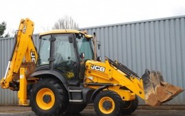 Аренда экскаватора погрузчика JCB 3CX с гидромолотом