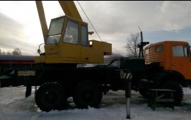 Аренда автокрана и миниэкскаватора bobcat