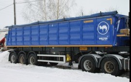 Перевозка щебня, гравия, песка