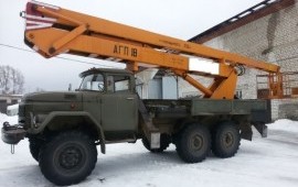 Автогидроподъемник агп-18