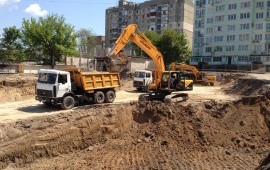 Аренда экскаватора колесного, гусеничного в Крыму