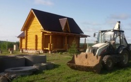 Аренда экскаватора погрузчика Terex