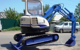 Аренда мини экскаватора mitsubishi mm30sr