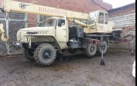 Автокран 16 тонн вездеход
