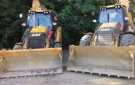 Аренда экскаватора-погрузчика САТ, Volvo, JCB в Ростове-на-Д