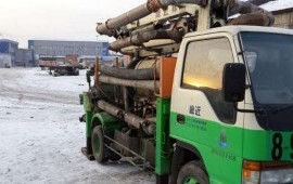 Аренда автобетононасоса ISUZU elf 15 метров Новосбирск