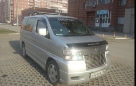 Аренда микроавтобуса NISSAN ELGRAND с водителем