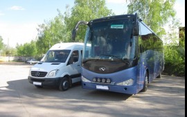 Заказ автобусов тур. класса и микроавтобуса.