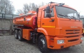 Автотопливозаправщик камаз 65115