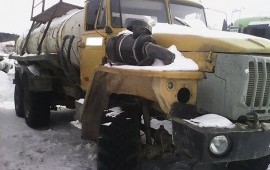Автоцистерна УРАЛ 4320