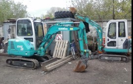 Миниэкскаваторы в аренду с оператором, топливом НДС