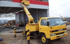 Автовышка isuzu elf