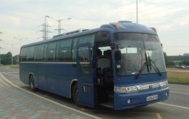 Комфортабельный автобус туристического класса на заказ