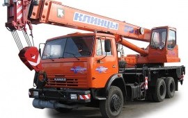 Аренда автокрана 25т