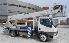 Аренда автовышки 15-18 метров