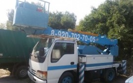 Аренда автовышки ISUZU ELF 17 М