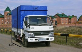 Междугородние грузоперевозки до 4 тонн