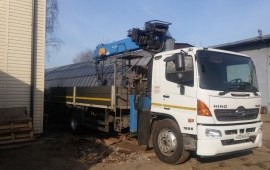 Аренда манипулятора Hino