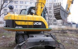 Аренда колесного экскаватора
