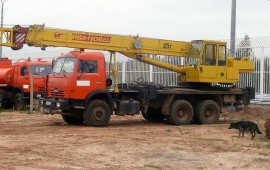 Аренда Автокрана 25т