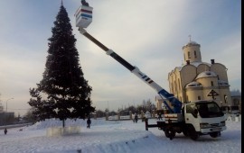 Услуги автовышки